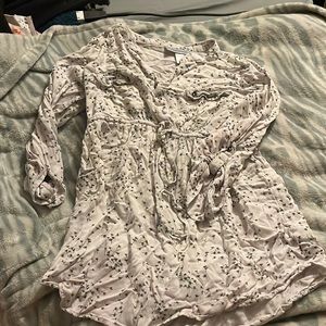 Size medium /  long sleeve / mother hood maternity shirt